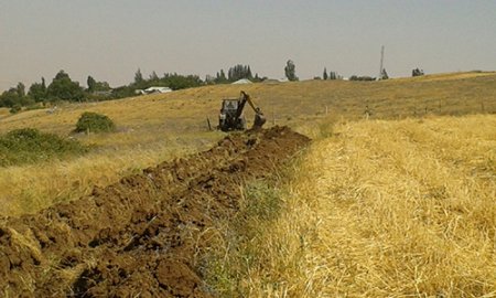 Şamaxının millət vəkilinin təşəbbüsü və dəstəyi ilə Dağ Bağırlı kəndinə içməli su xətti çəkilir